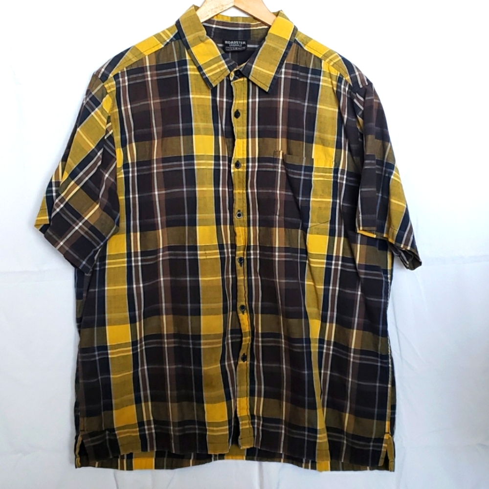 Button-Down Short Sleeve shirt.